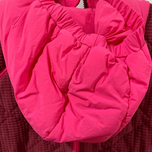 NWT Free People FP Movement Recreation Reversible Fleece Puffer Vest $188 - Picture 9 of 16